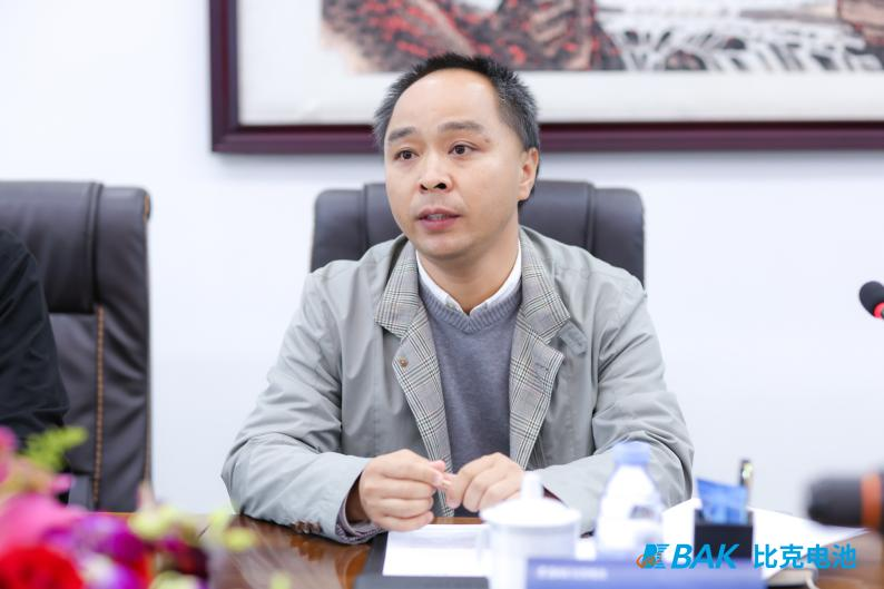 比克电池小动力产品开发负责人宋华杰