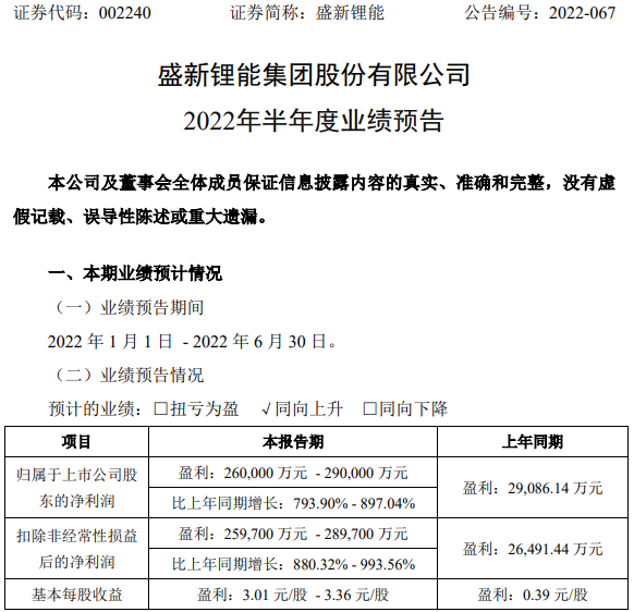 盛新锂能