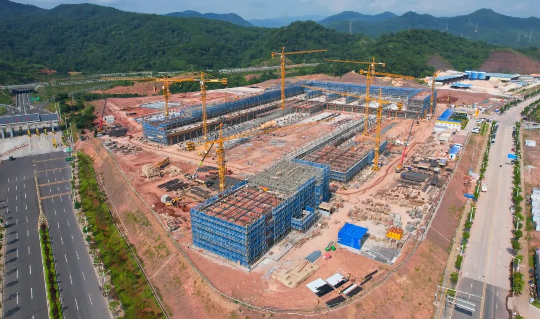 紫金铜箔项目建设现场