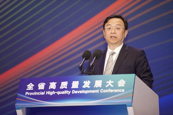 比亚迪董事长兼总裁王传福 图/深圳特区报记者 赖犁