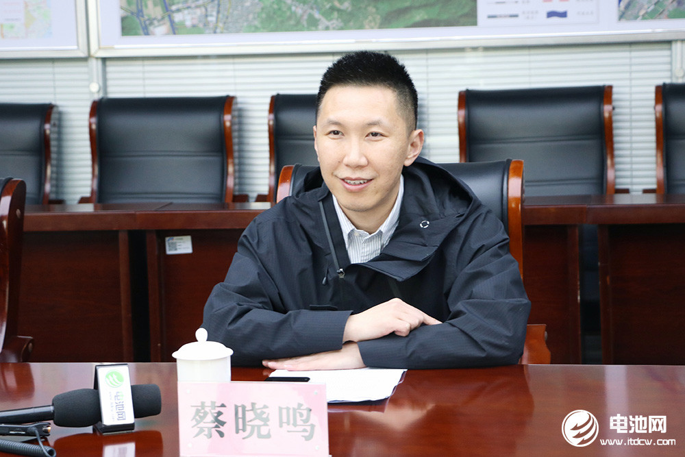 爱科新材销售总监蔡晓鸣