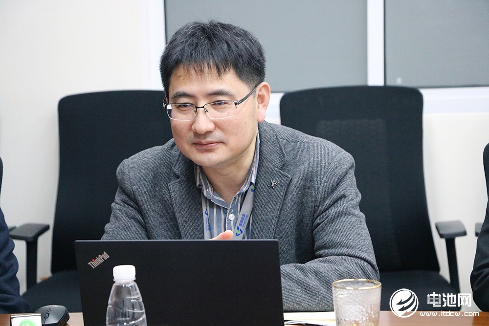 中国电池新能源产业链调研团一行参观考察固恒能源