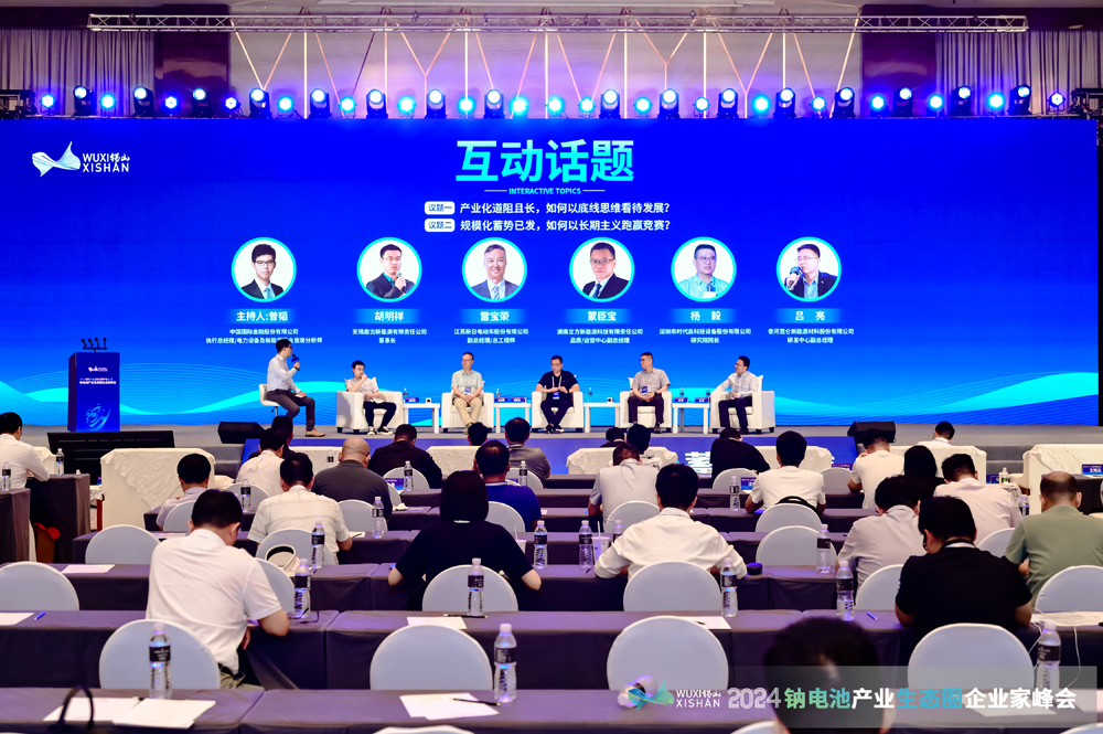2024中国（无锡）钠电池产业生态圈企业家峰会