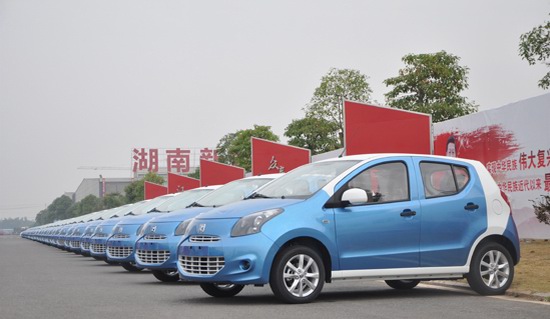 湖南省2015年推广应用新能源汽车17212辆
