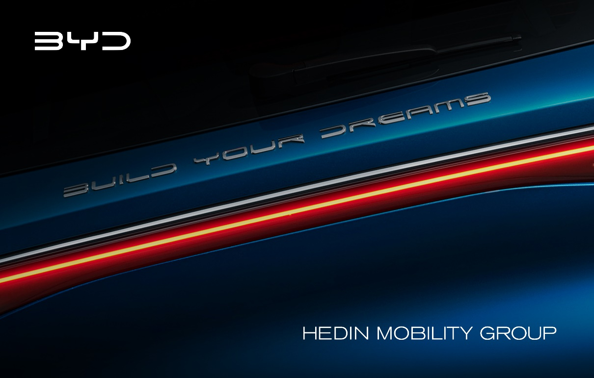 比亚迪与欧洲经销商Hedin Mobility集团签约 共创瑞典德国乘用车新篇章