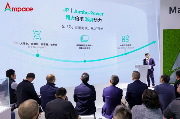 新能安JP系列圆柱锂电池发布 超大倍率开启全球“芯”动能时代