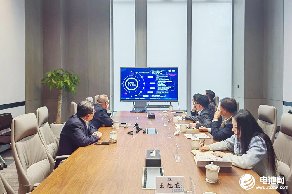 中国电池新能源产业链调研团一行参观考察华友钴业