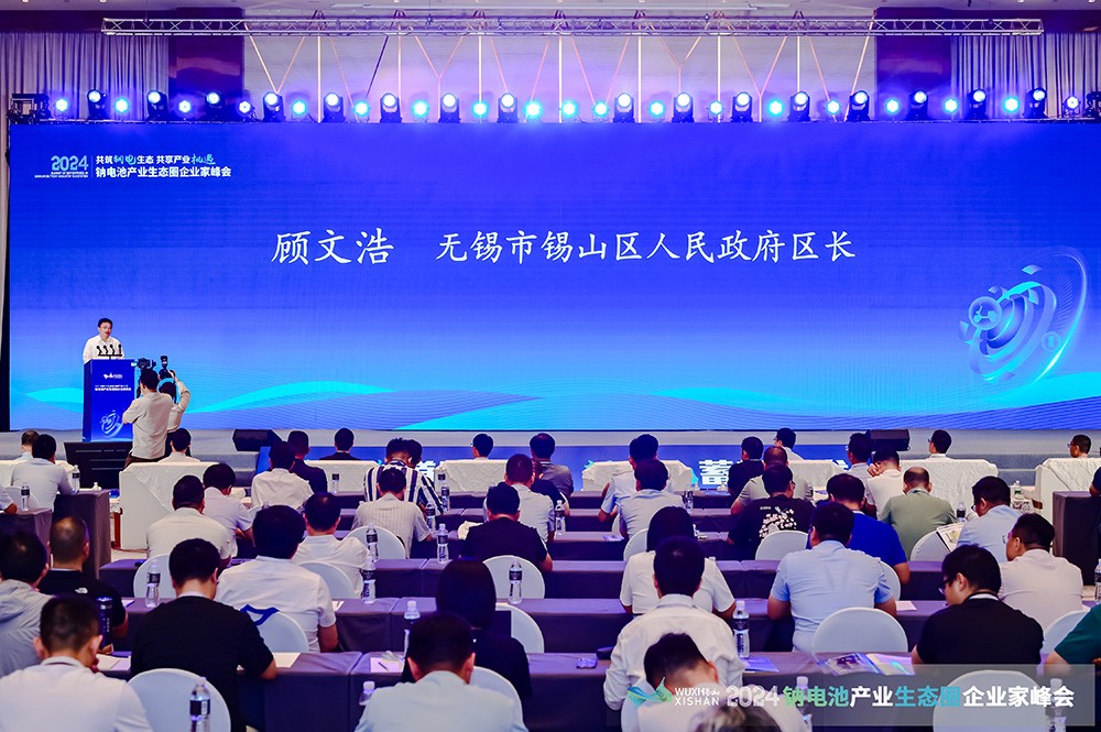 2024中国（无锡）钠电池产业生态圈企业家峰会现场