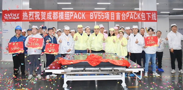 三款短刀热复合飞叠电芯量产 蜂巢能源四川成都基地全面投运