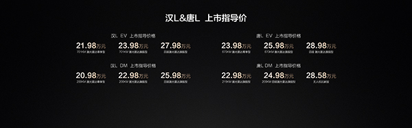 比亚迪汉L