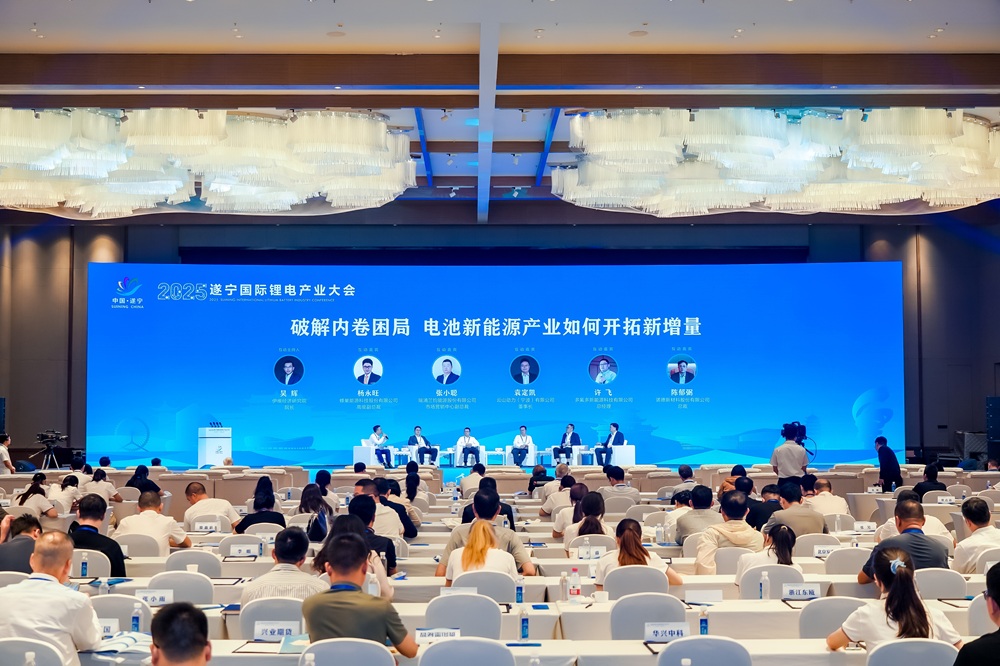 2025遂宁国际锂电产业大会嘉宾互动环节