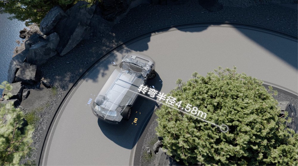 4.58米同级最小转弯半径
