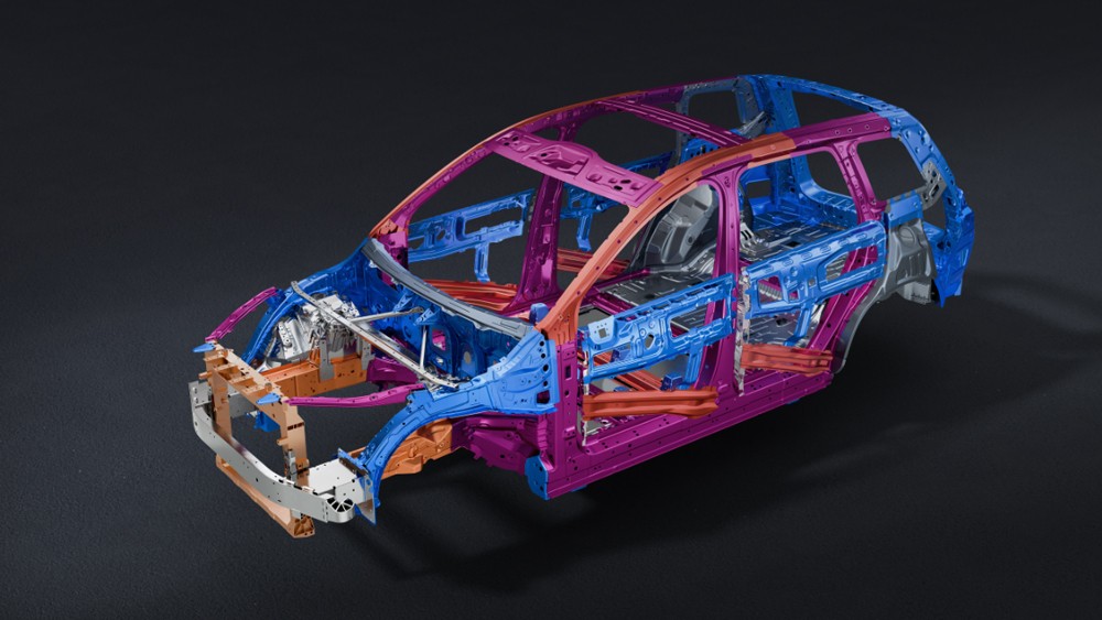 超高强度热成型钢笼式车身